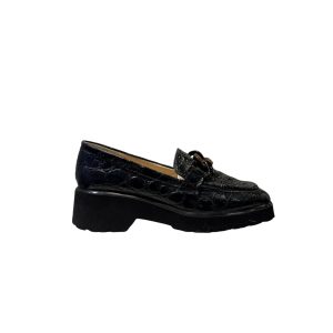 25 MIDNIGHT CROCO mokasine