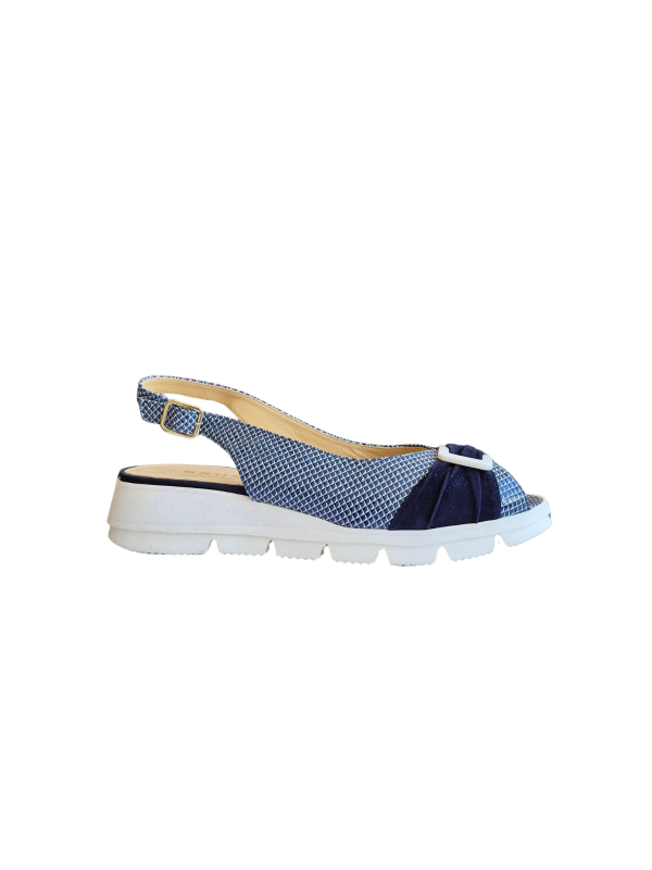 36,37,41 135KM (4) NAVY GRID sandale