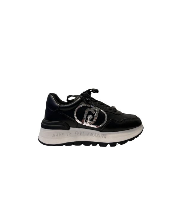 43 Crne platform patike