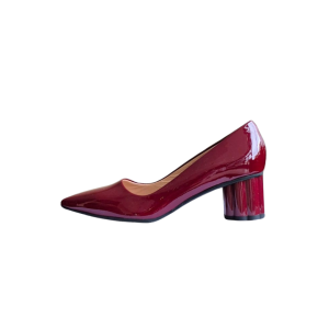 91 Bordo lakirane salonke